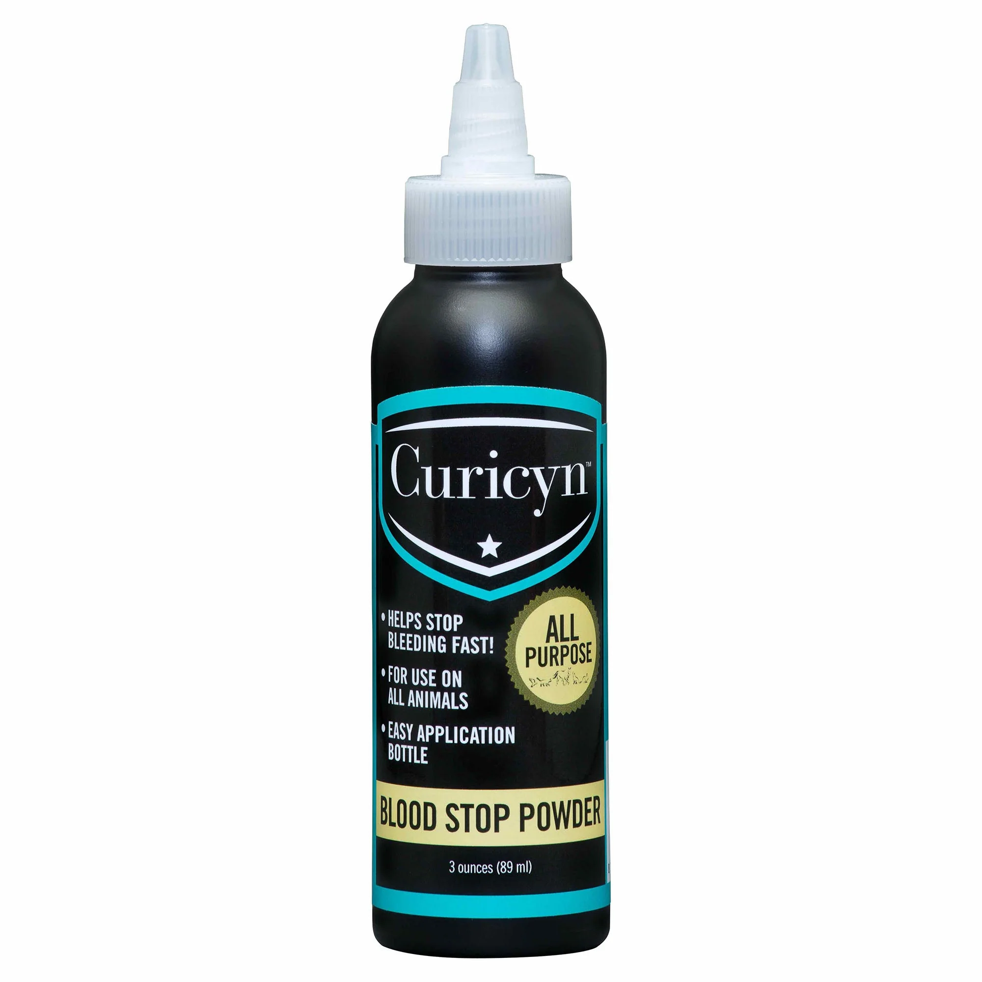 Curicyn Blood Stop Powder, 3 oz bottle - Image 1