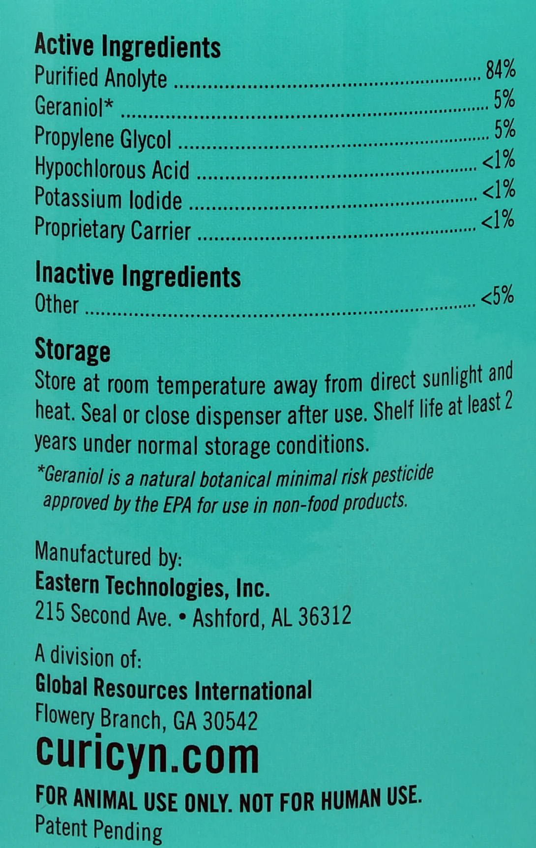 Curicyn Gel Wound Treatment for Large Animals - Image 2