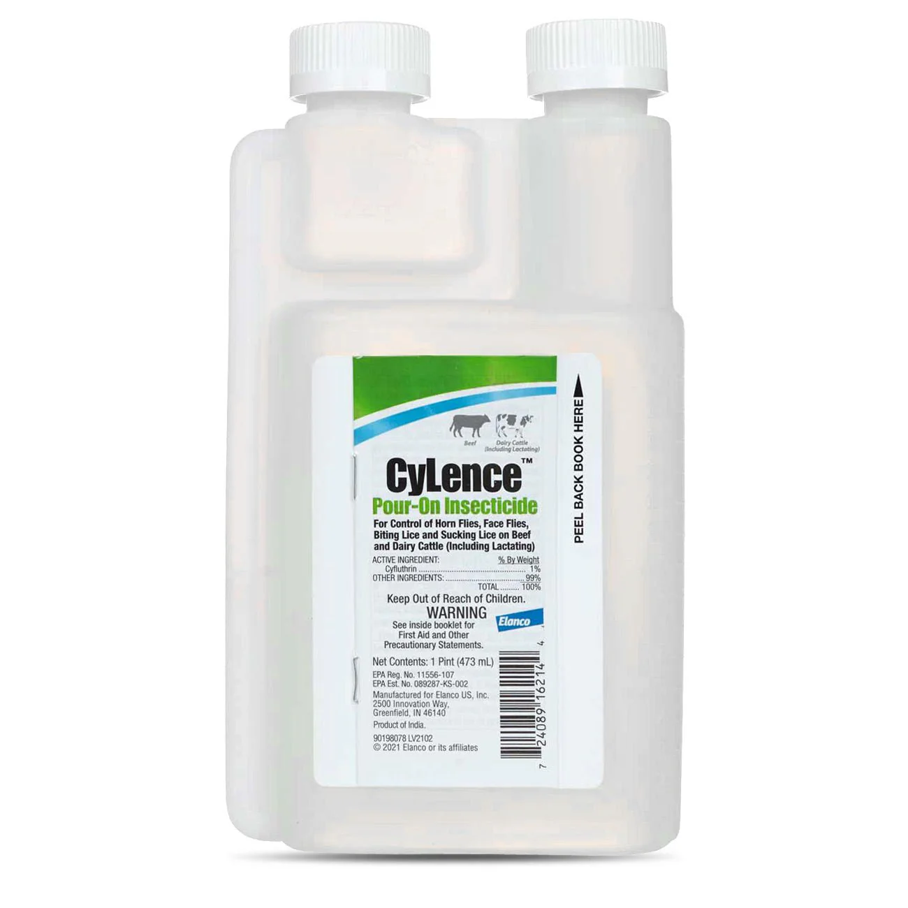 CyLence Pour-On Insecticide & Gun – Cyfluthrin Fly & Lice Control for Beef & Dairy Cattle - Image 1
