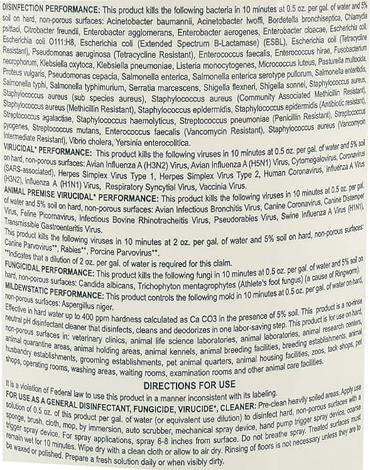 D-256 Disinfectant - Image 3