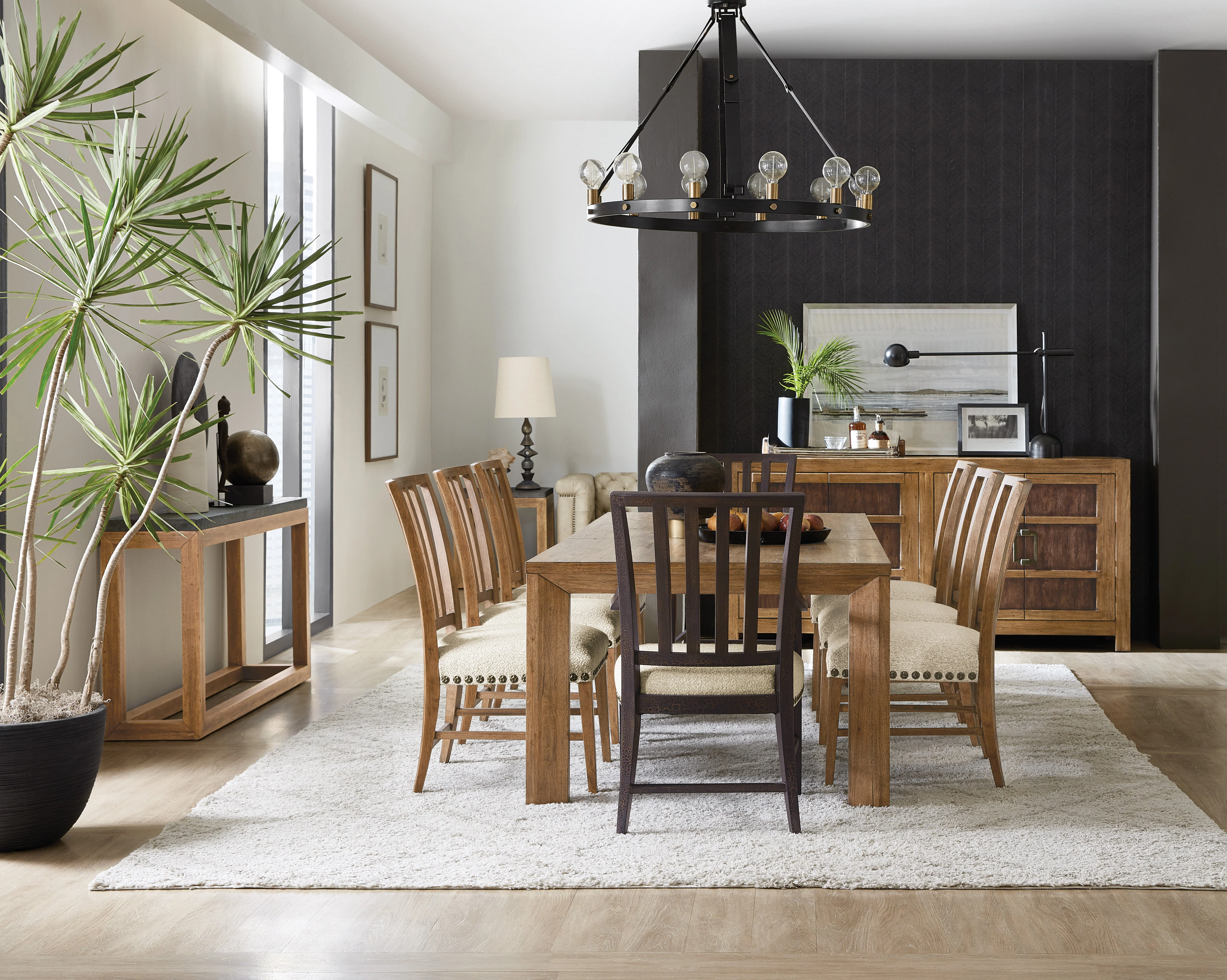 Big Sky Leg Table with 1-24 in Leaf - Image 2
