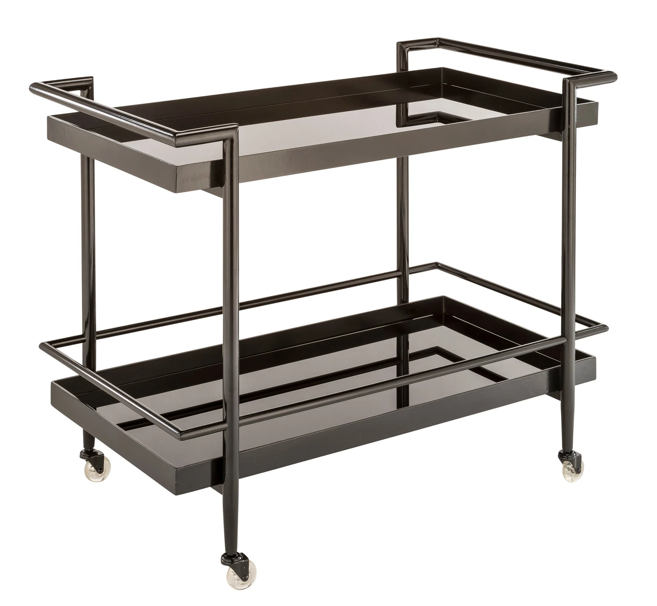 Livingston Bar Cart - Black - Image 2