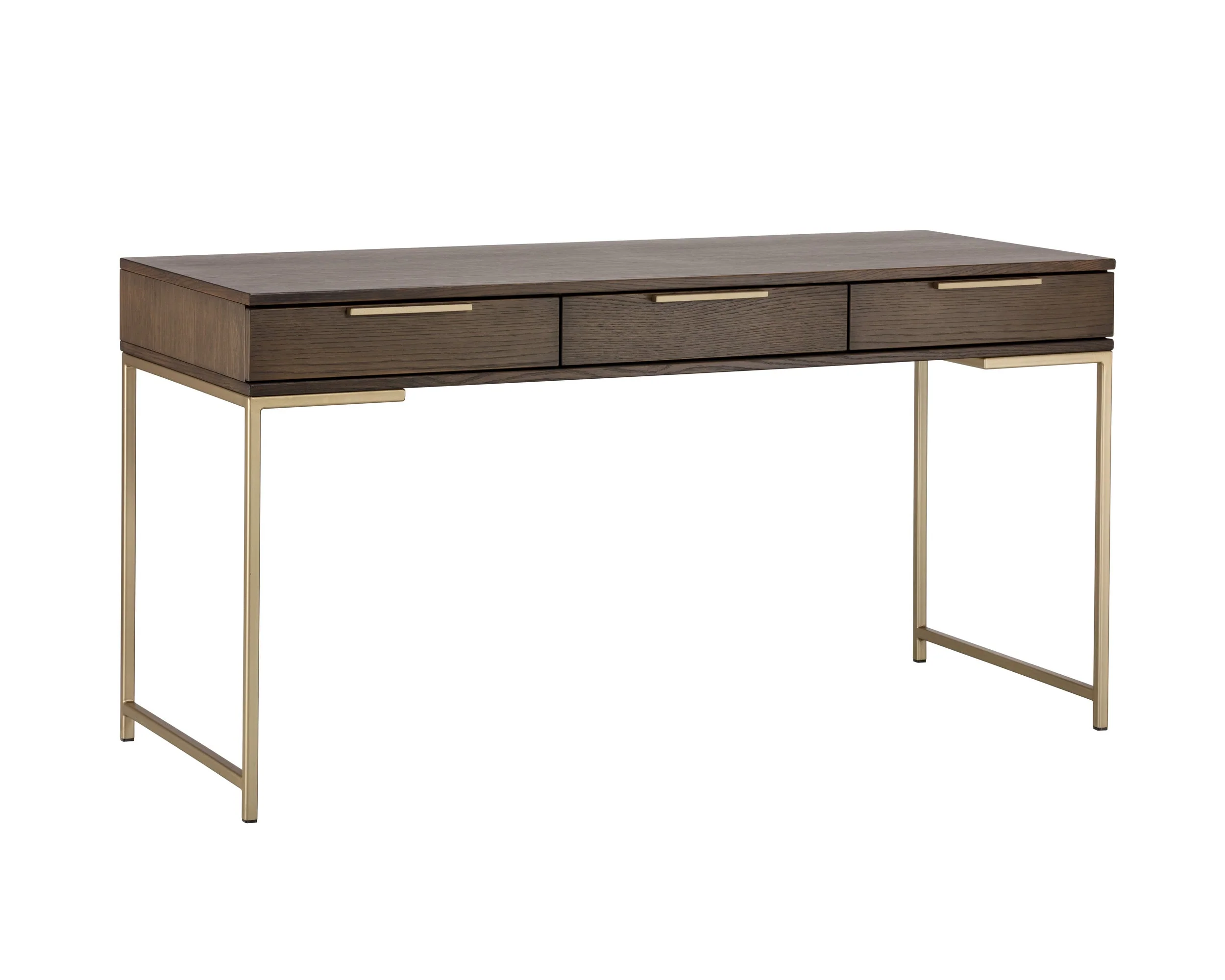 Rebel Desk - Gold - Raw Umber - Image 2
