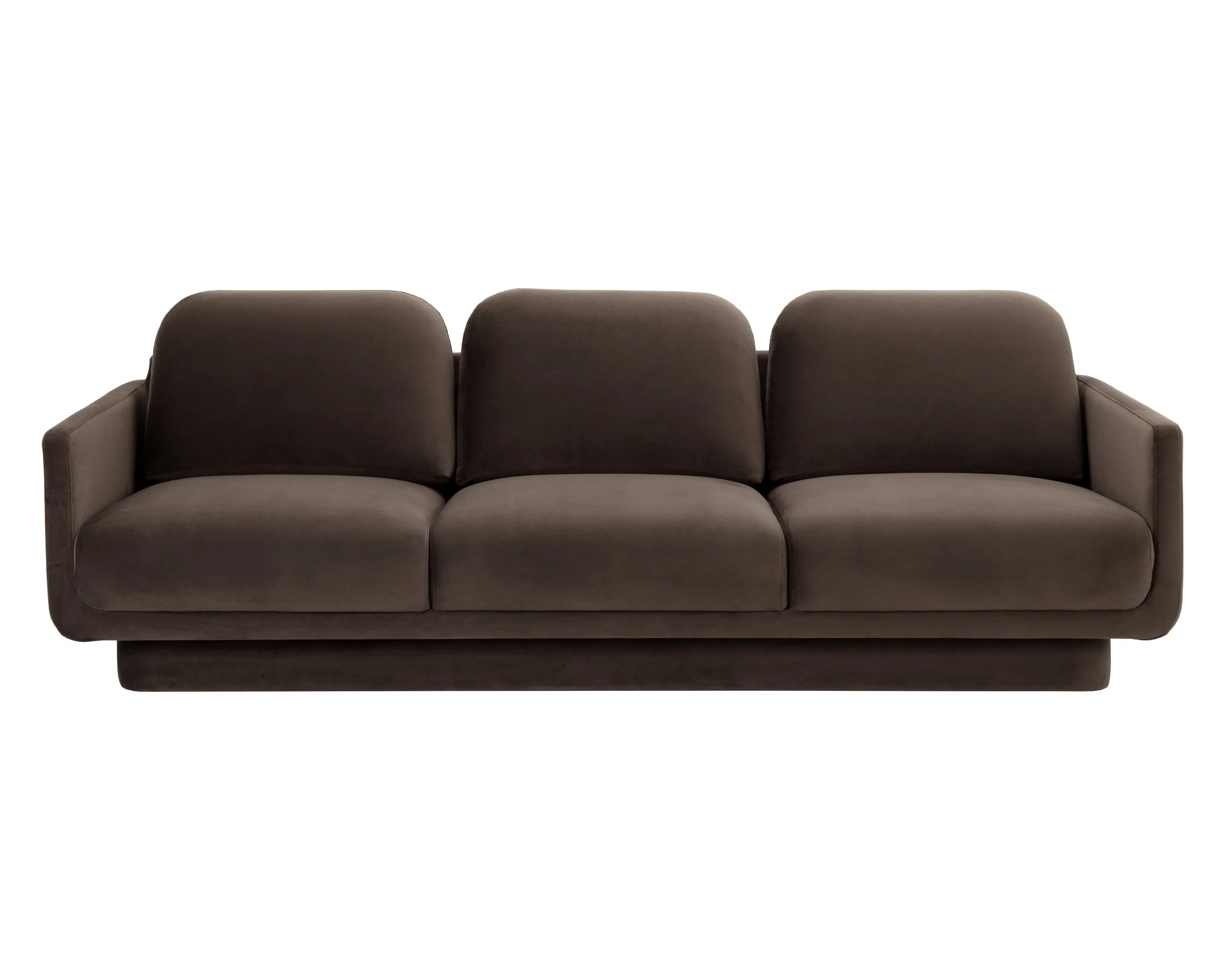 Everton Sofa - Meg Dark Brown - Image 2