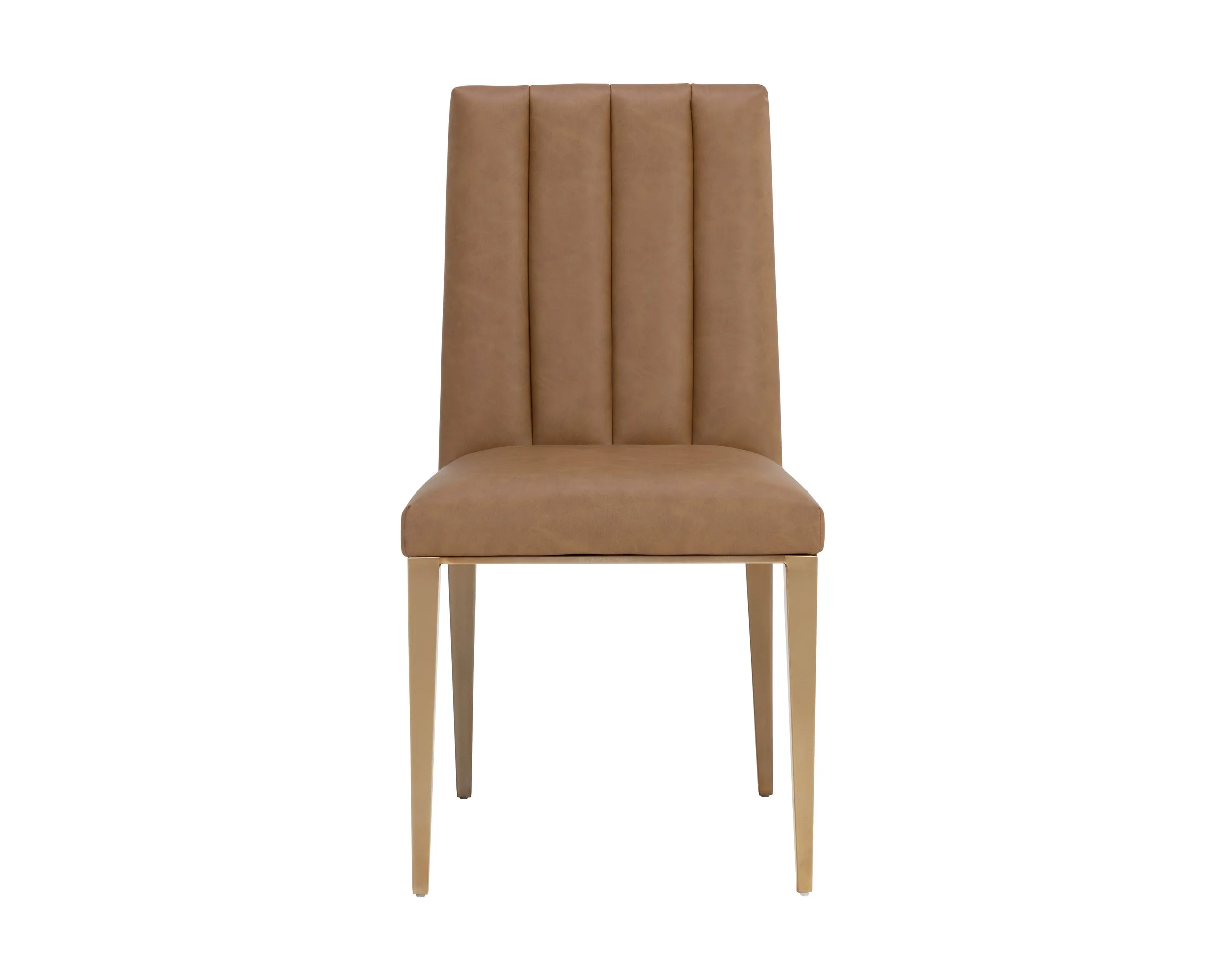 Wilbur Dining Chair - Milliken Cognac - Image 2