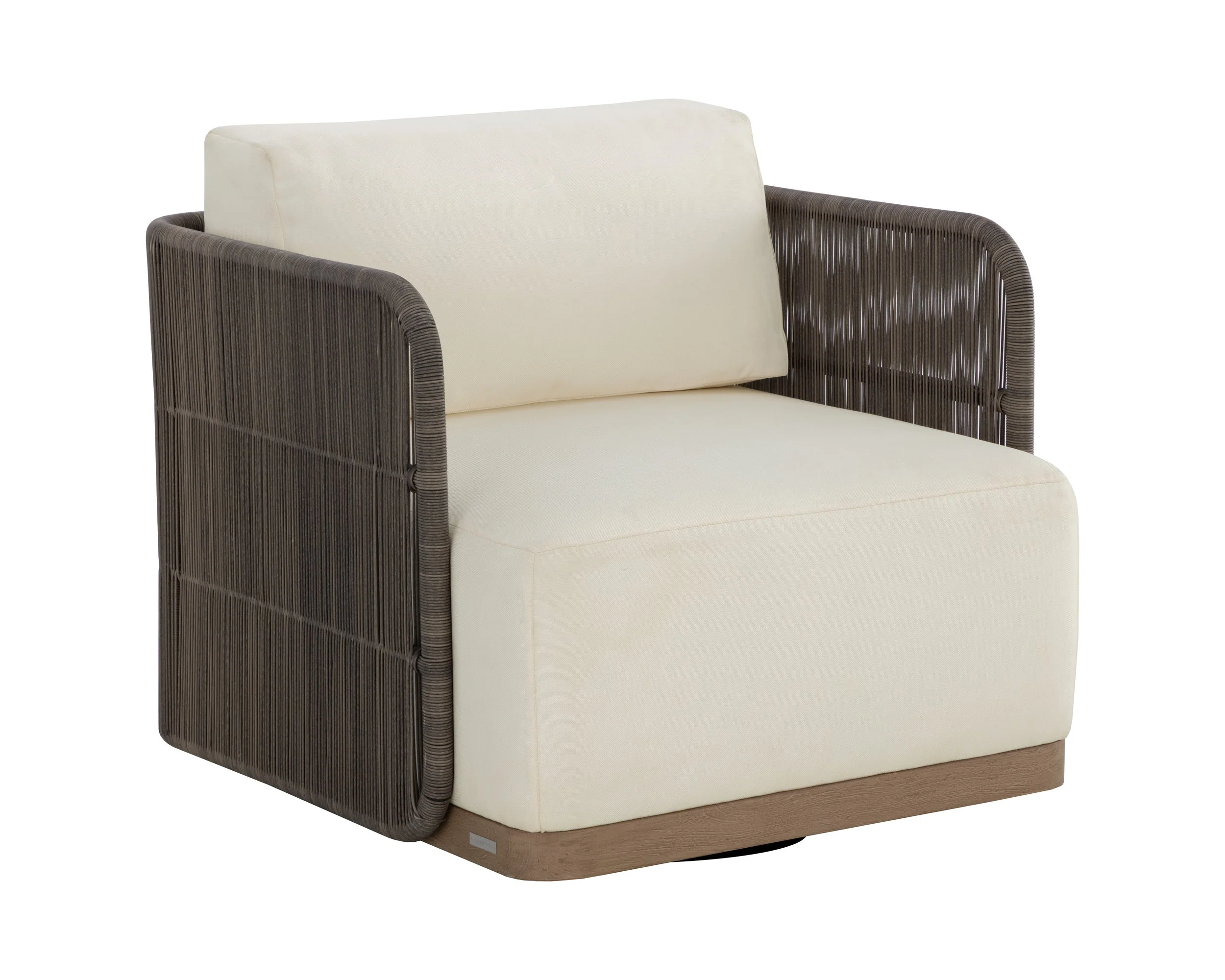 Ravenna Swivel Armchair – Stinson Cream