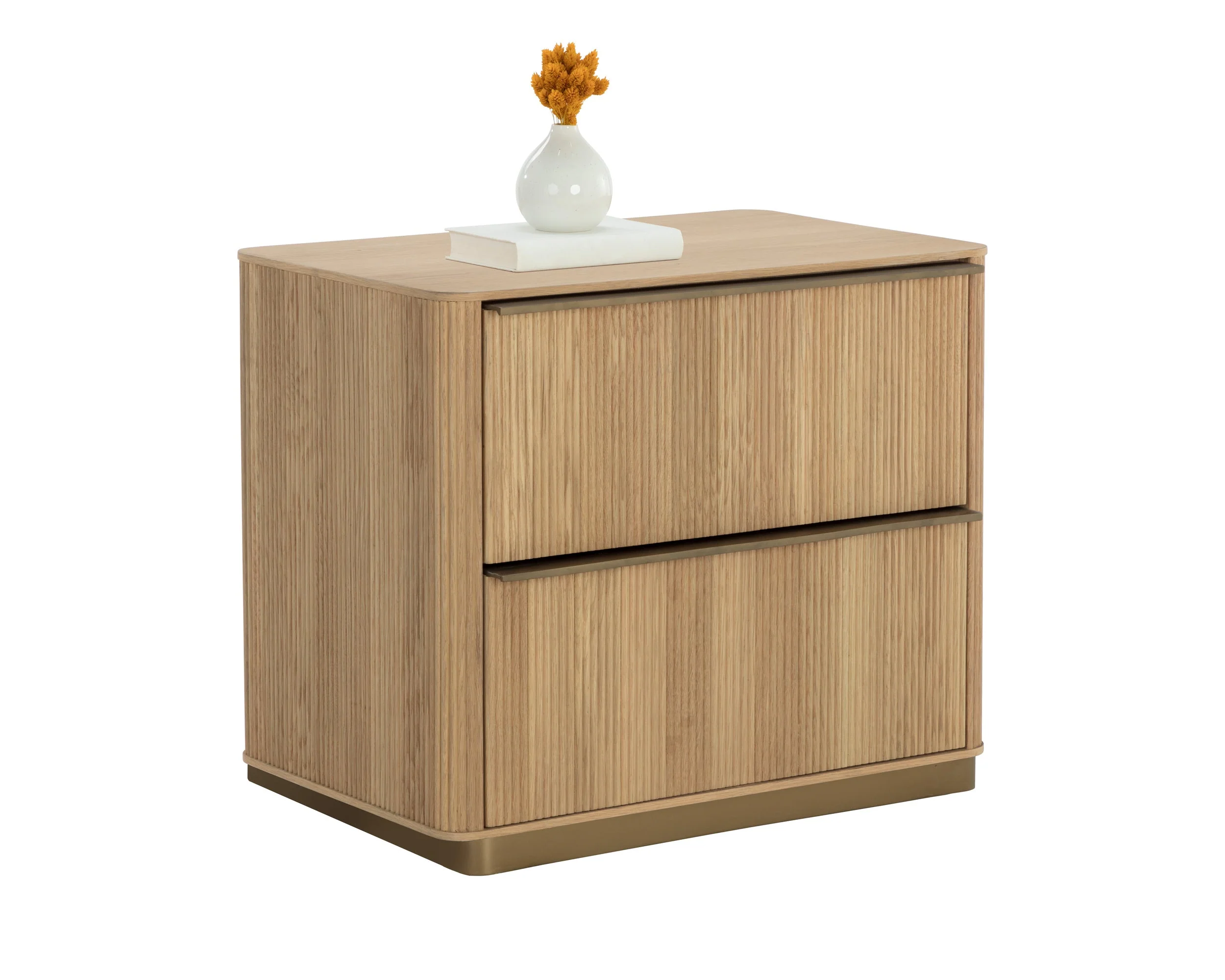 Kalla Nightstand – Small – Rustic Oak