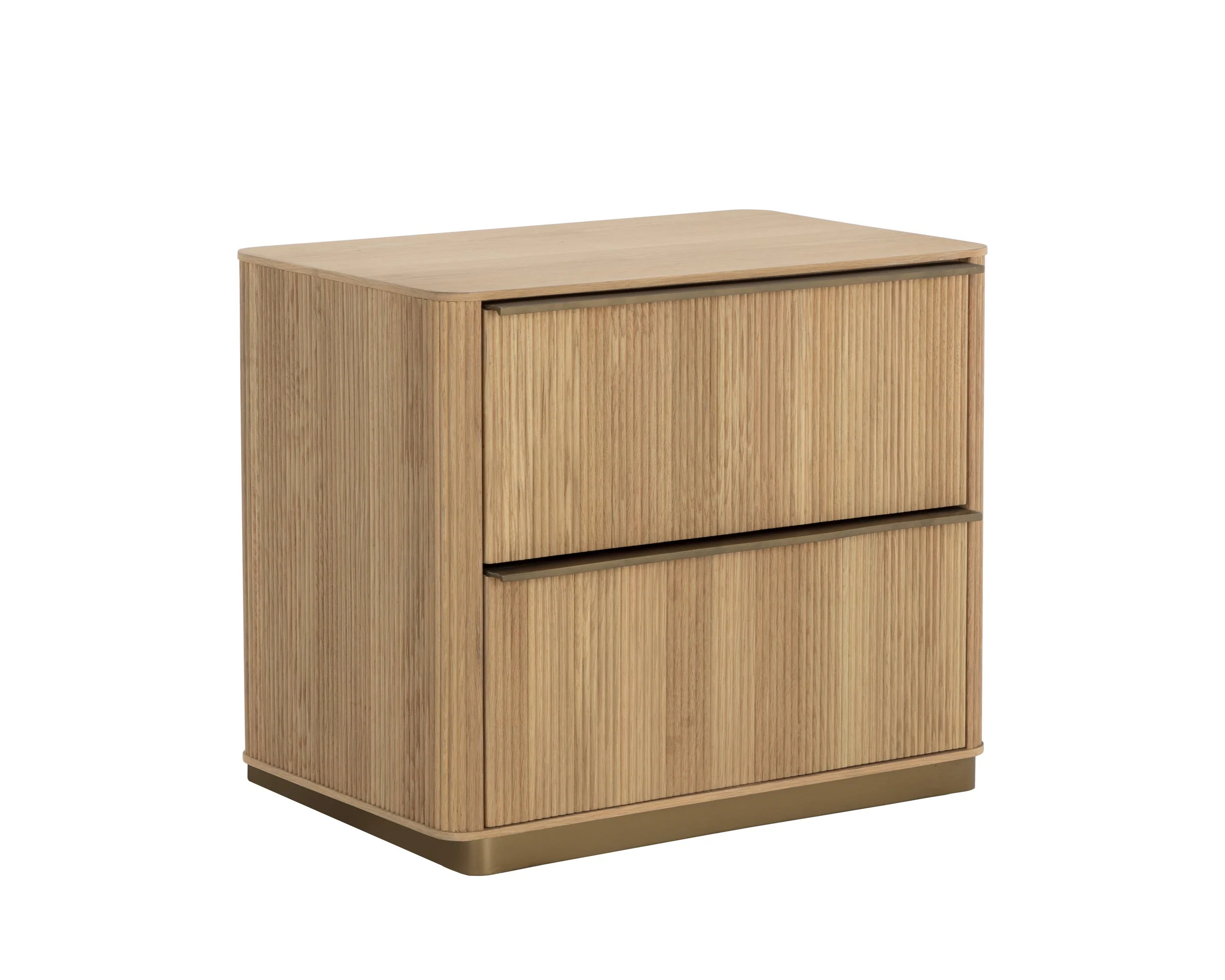 Kalla Nightstand - Small - Rustic Oak - Image 2