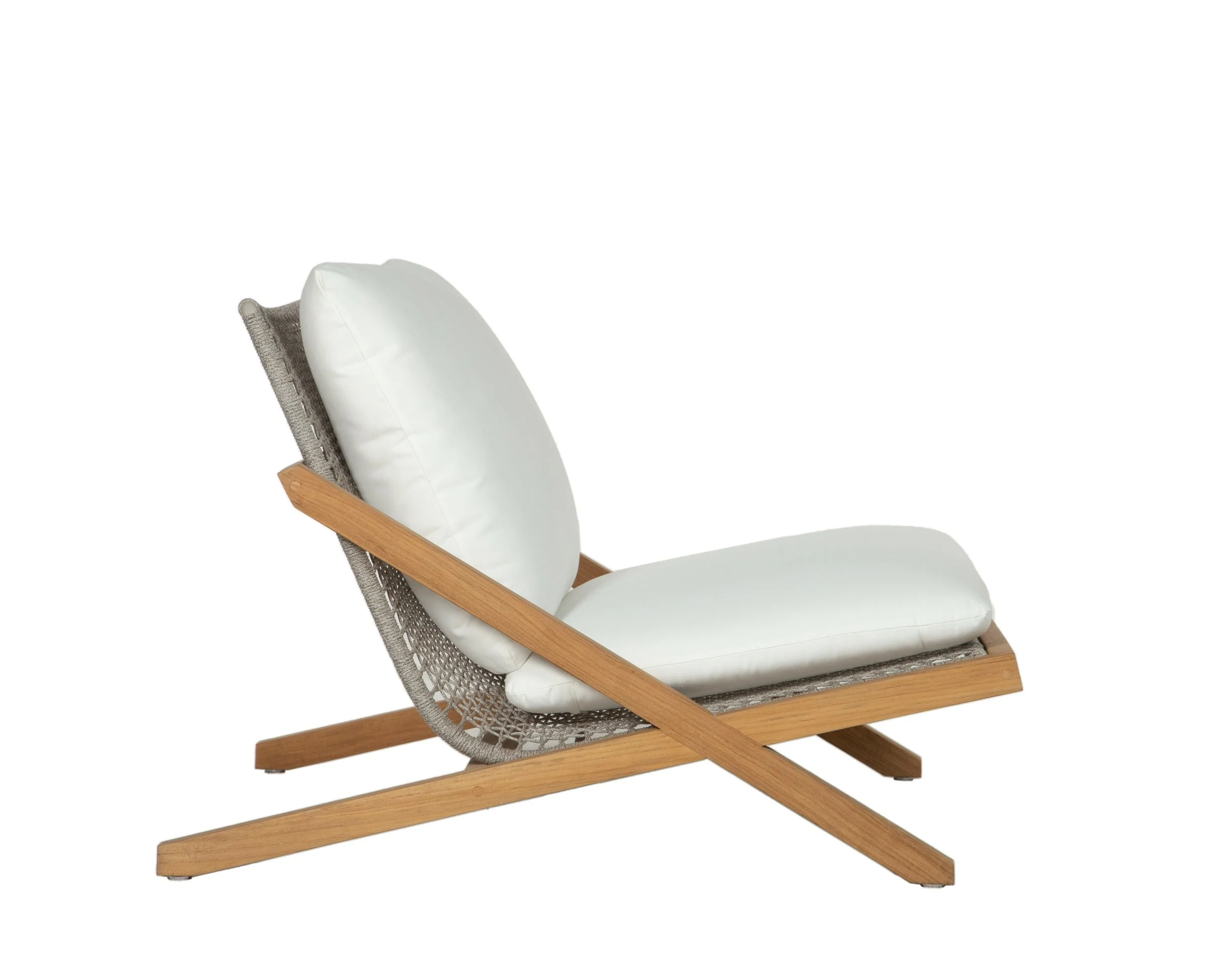 Bari Lounge Chair - Natural - Stinson White - Image 3