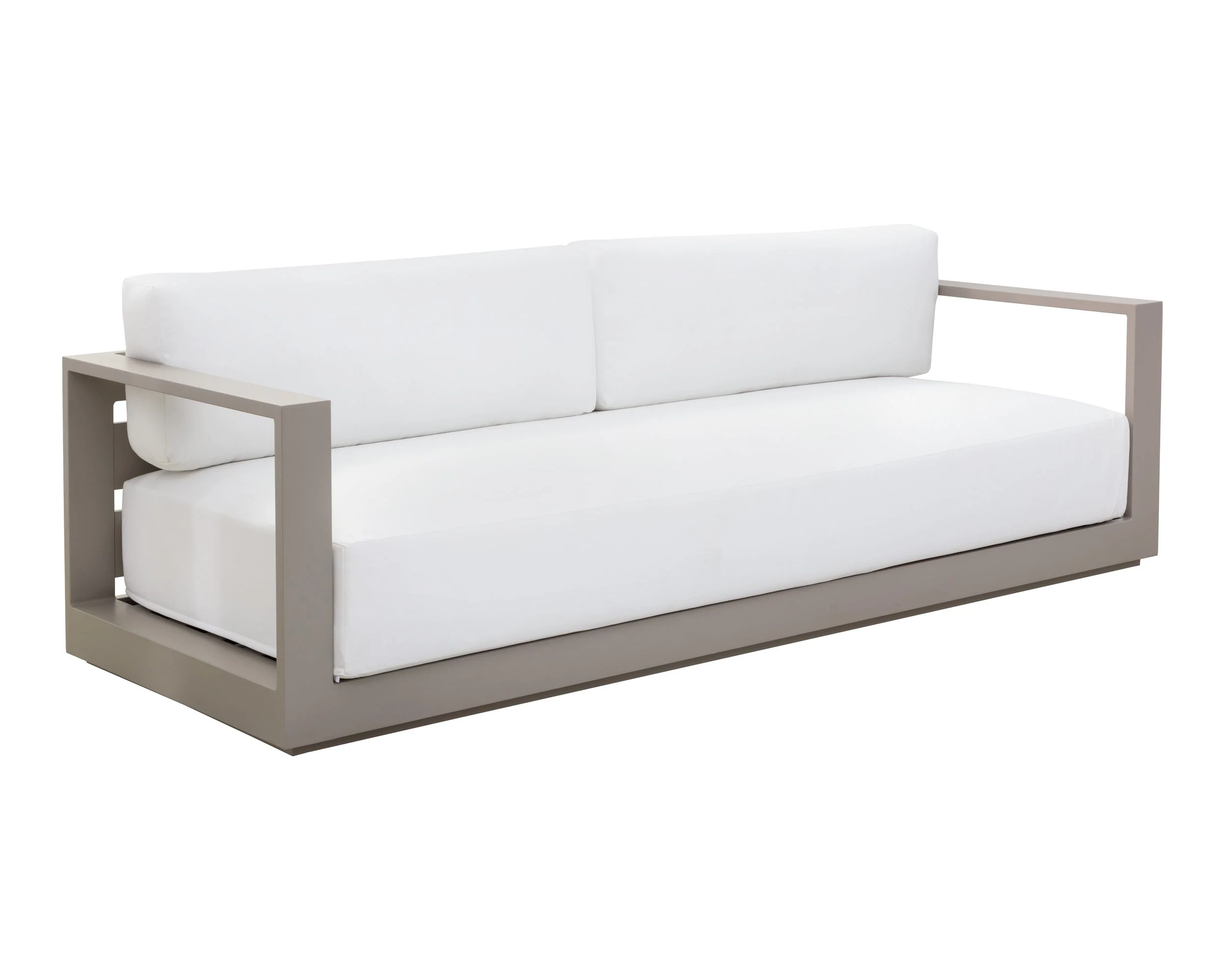 Tavira Sofa – Greige – Stinson White