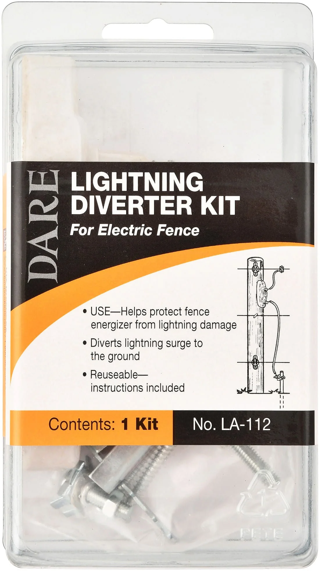 Dare Lightning Arrestor - Lightning Diverter Kit for Electric Fence - Image 1