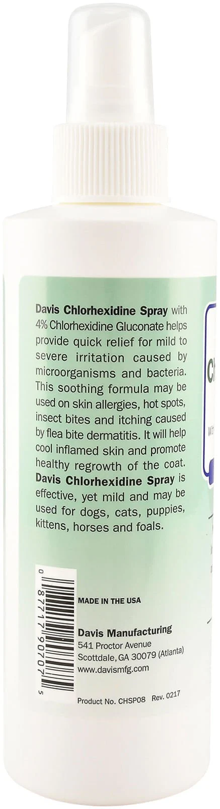 Davis 4% Chlorhexidine Spray - Image 3