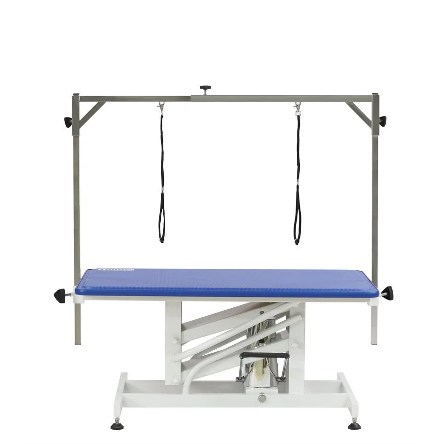 Davis Deluxe Hydraulic Grooming Table with Cushion Top for Dogs & Cats - Image 1