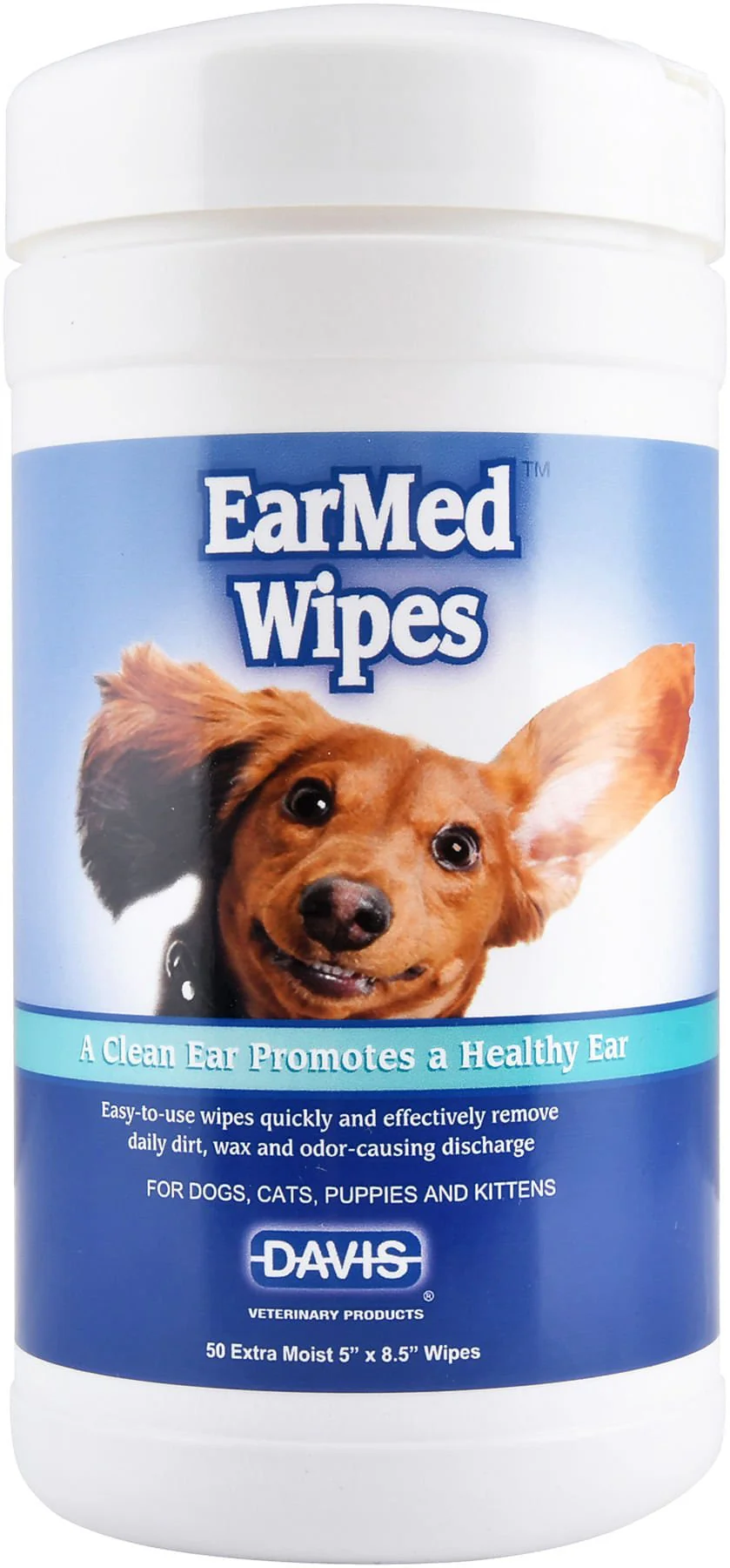 Davis EarMed Wipes, 50 ct - Image 1