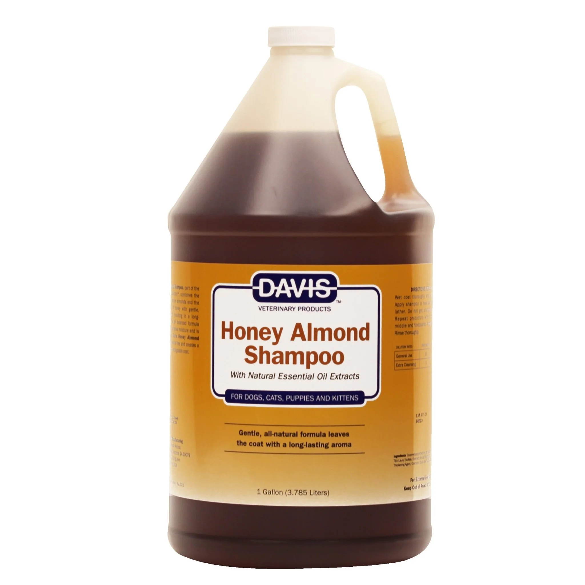 Davis Honey Almond Shampoo for Dogs, Cats & Horses - Image 3