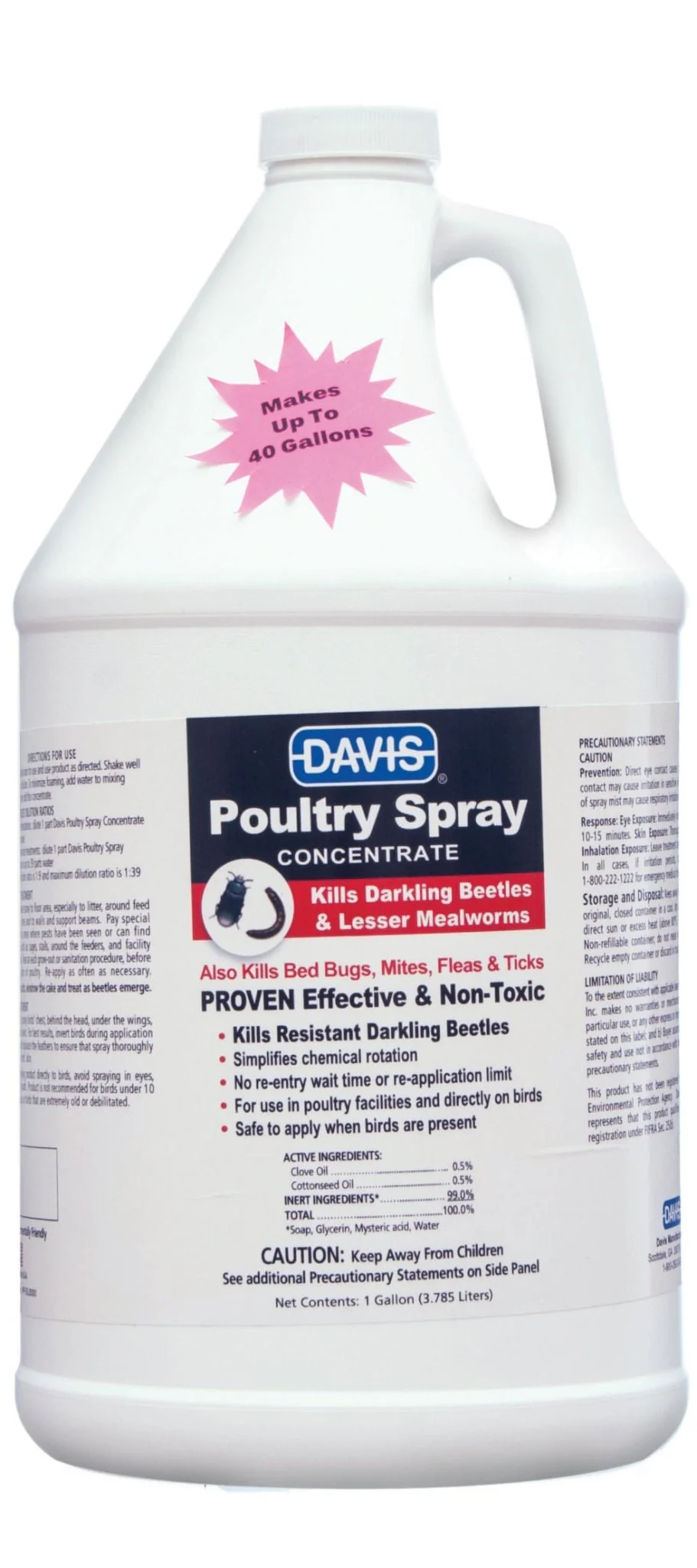 Davis Poultry Spray Concentrate, Gallon - Image 1