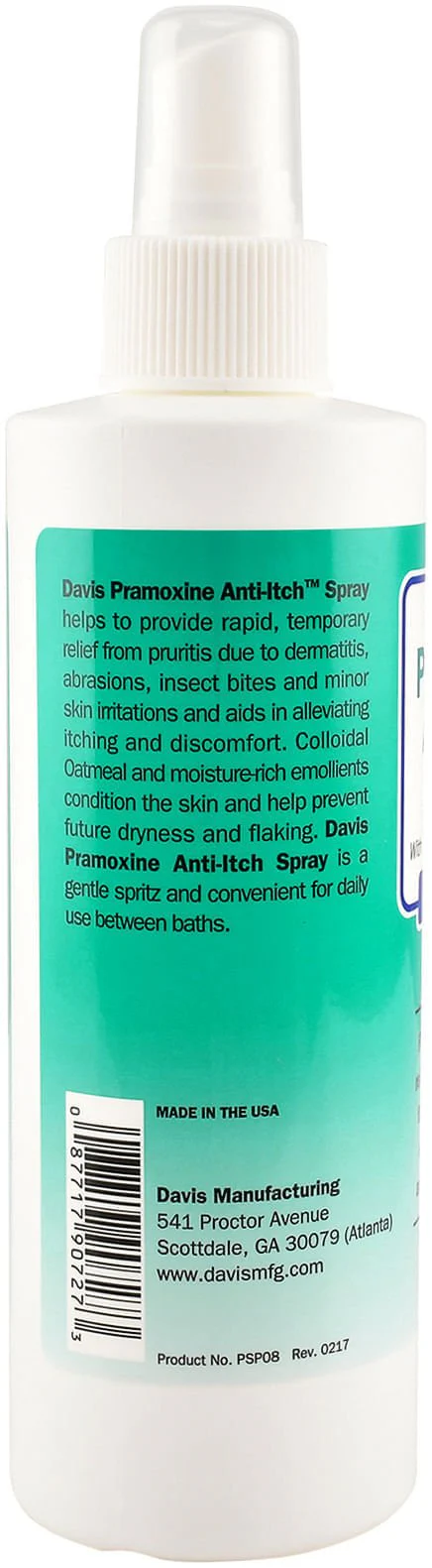 Davis Pramoxine Anti-Itch Spray - Image 2