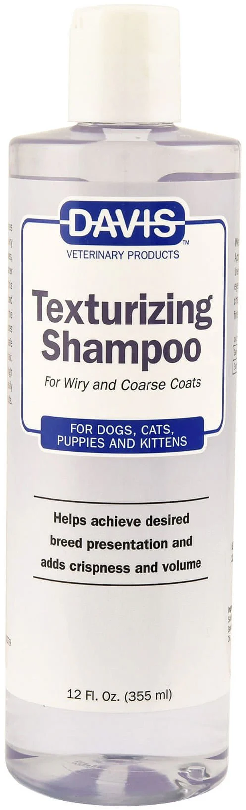 Davis Texturizing Pet Shampoo for Wiry & Coarse Coats, Dogs & Cats - Image 1