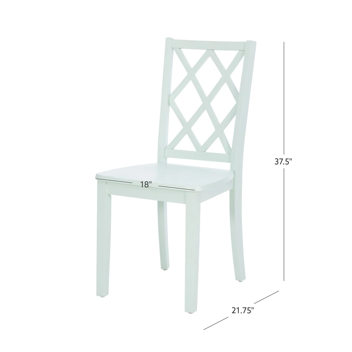 MAUI SIDE CHAIR MINT 1 CTN 23LD1015SCMNT - Image 1