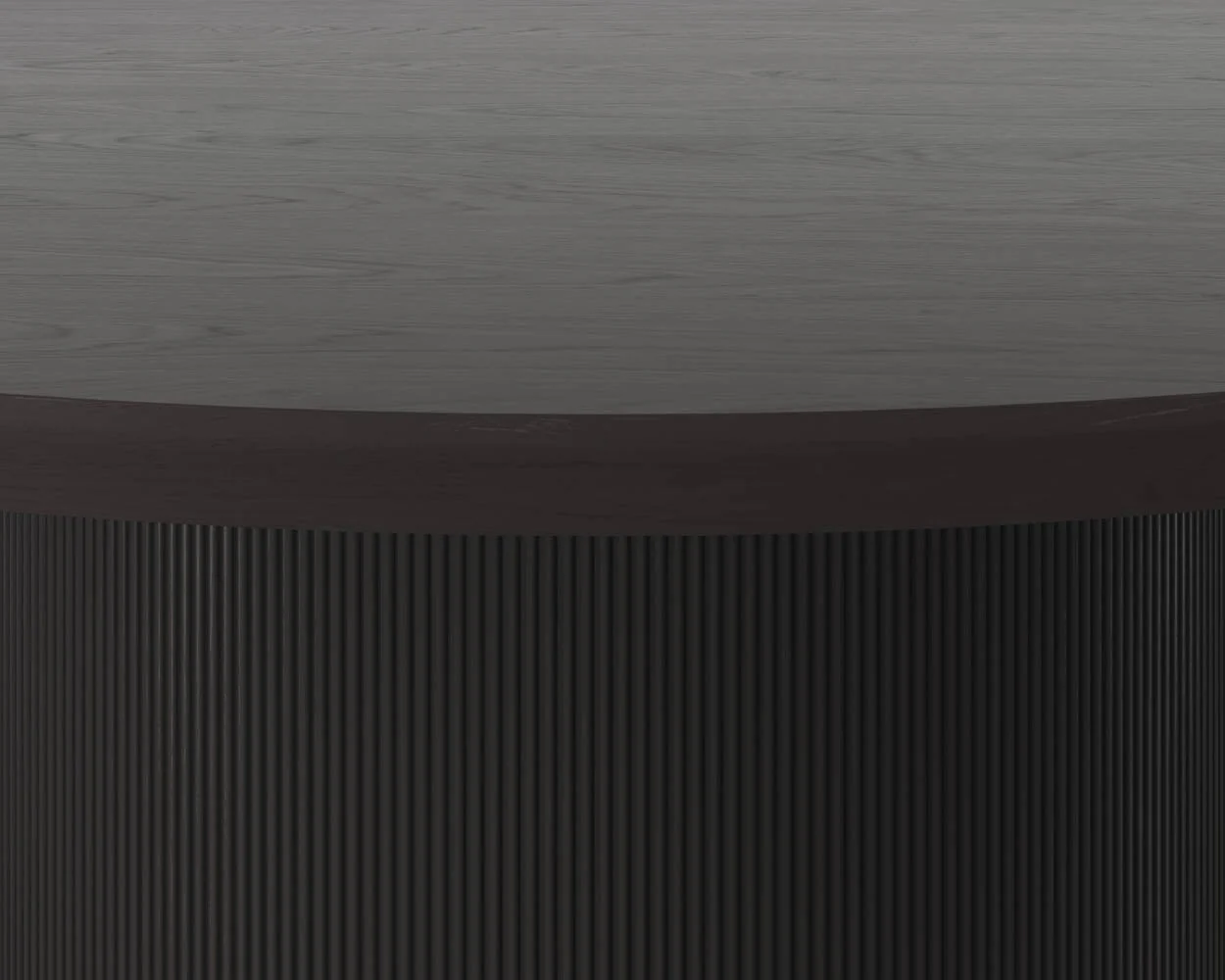 Kalla Dining Table - Round - Charcoal - 68" - Image 3