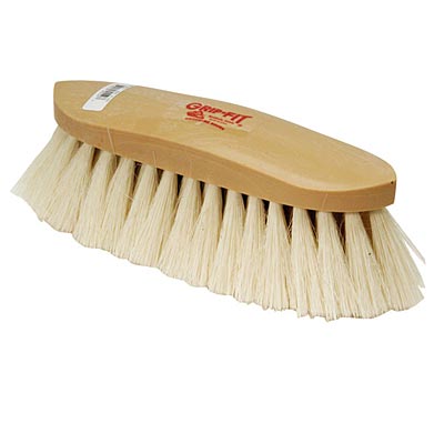 Decker #50 “The Showman” White Grip-Fit Brush