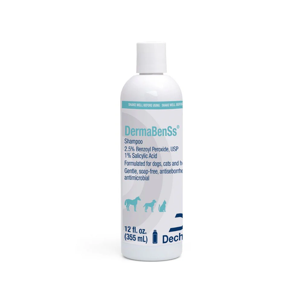 DermaBenSs Medicated Antimicrobial Shampoo for Dogs, Cats & Horses - Image 1