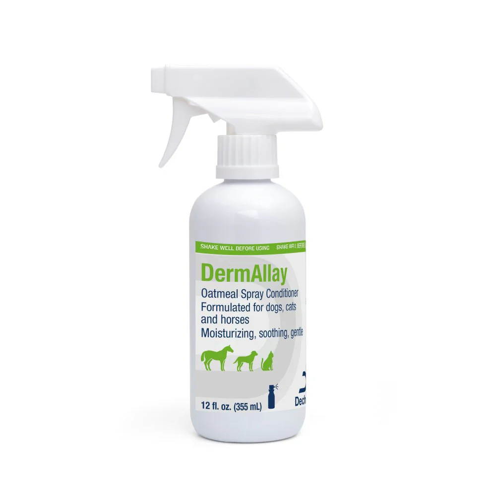 DermAllay Oatmeal Spray Conditioner – Anti-Itch, Leave-On Skin Relief for Dogs, Cats & Horses - Image 1