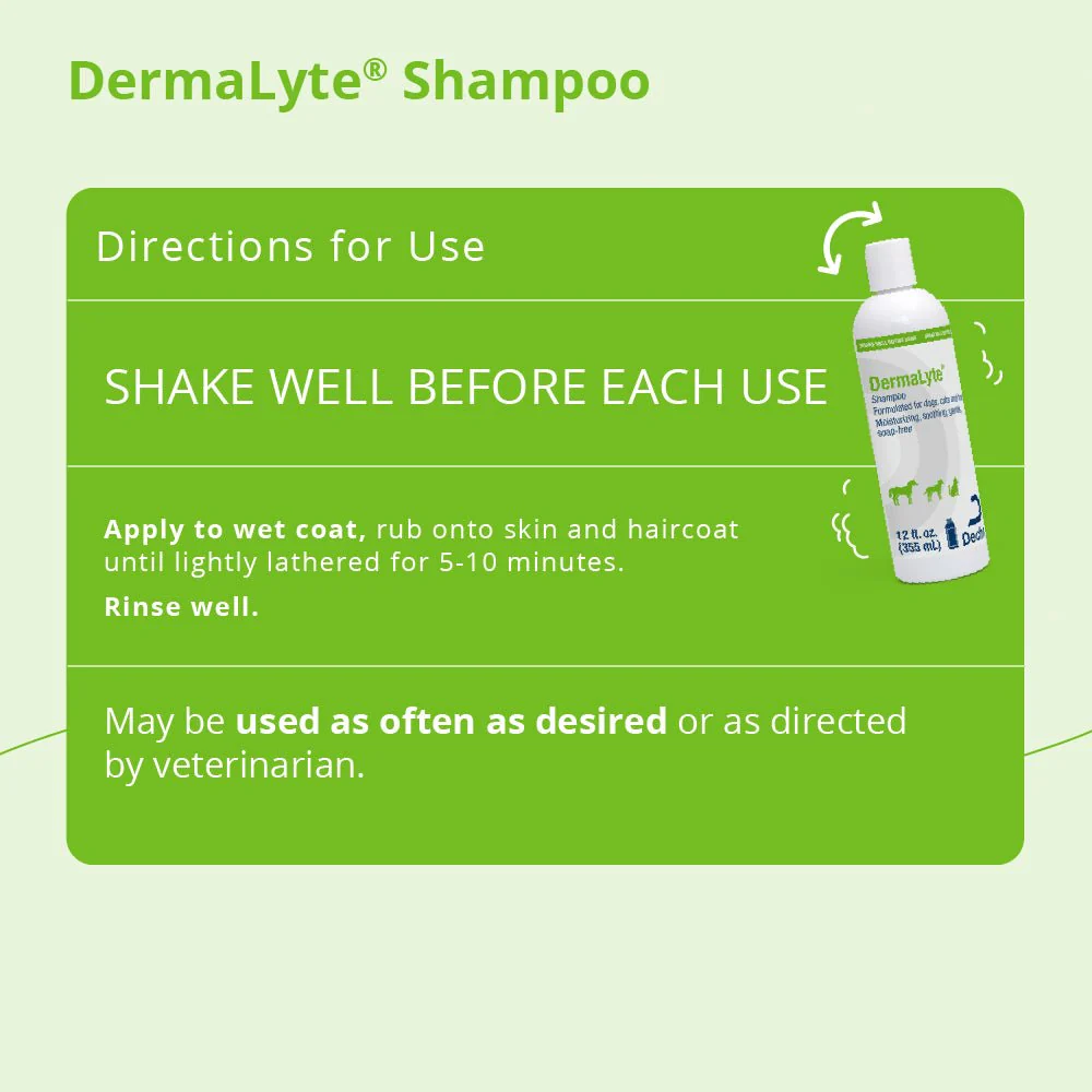 Dermalyte Shampoo for Dogs, Cats & Horses - Image 3