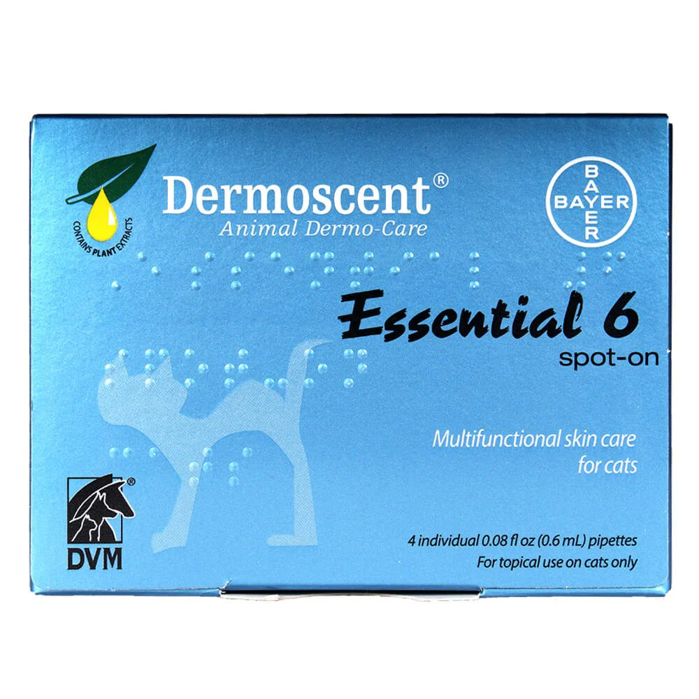 Dermoscent Essential 6 Spot on Skin-care for Cats - Image 1