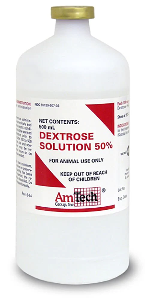 Dextrose 50% Injection, USP, 500 mL - Image 1