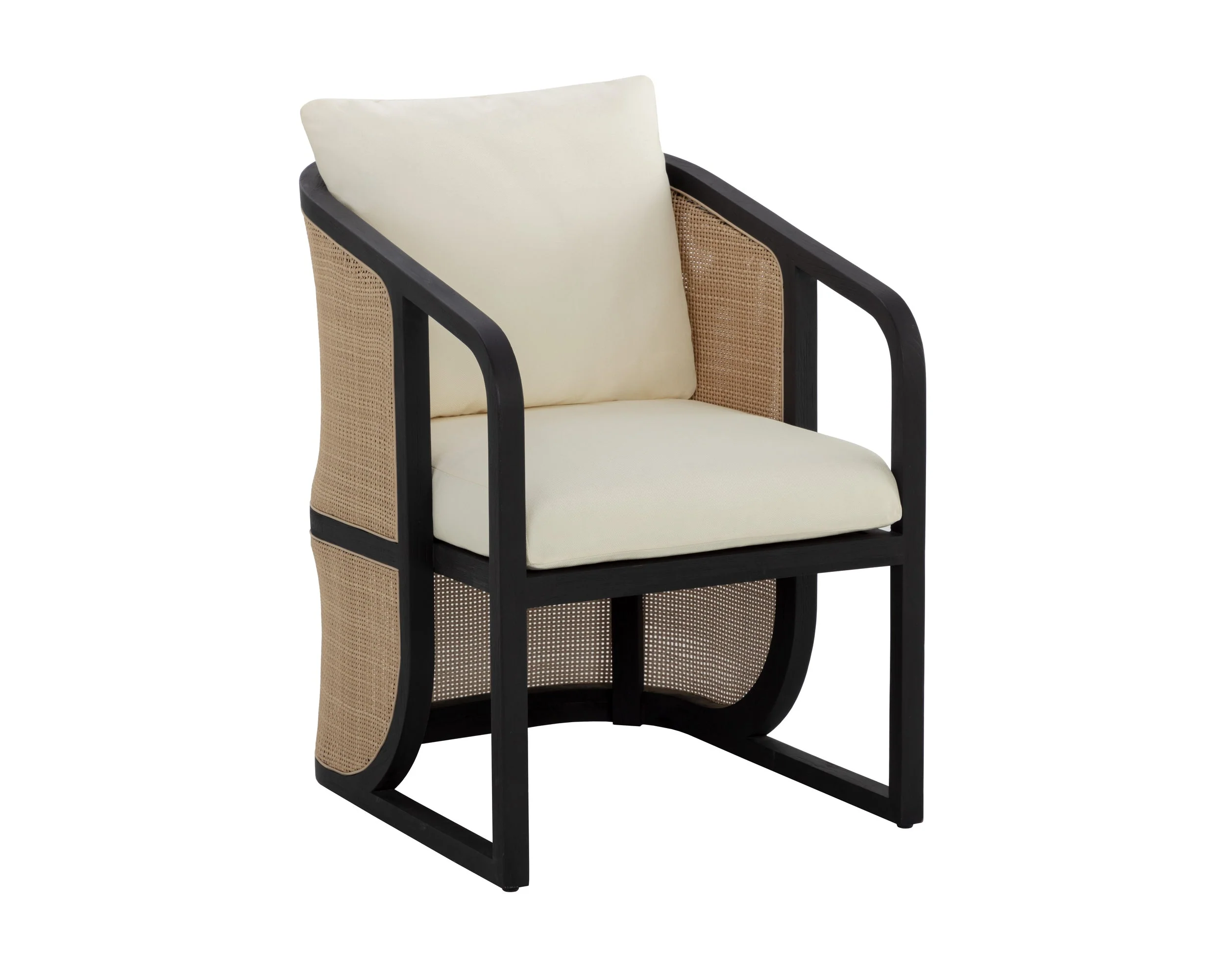 Palermo Dining Chair – Charcoal – Stinson Cream