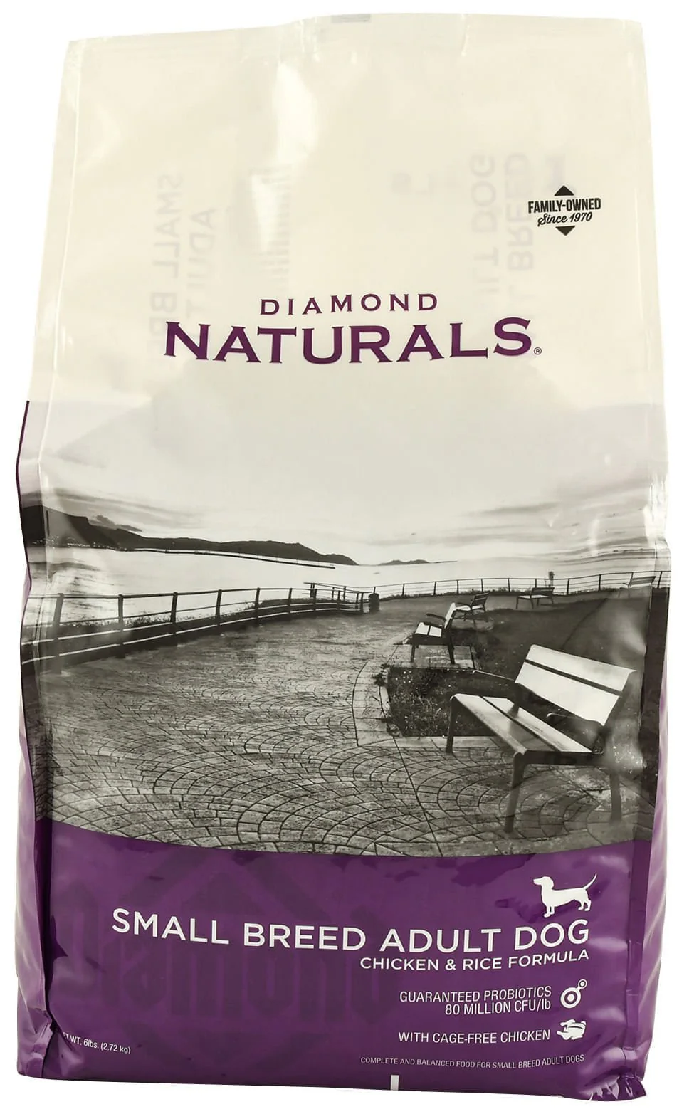 Diamond Naturals Chicken & Rice Small Breed Formula Dog Food, 6 lbs - Image 1