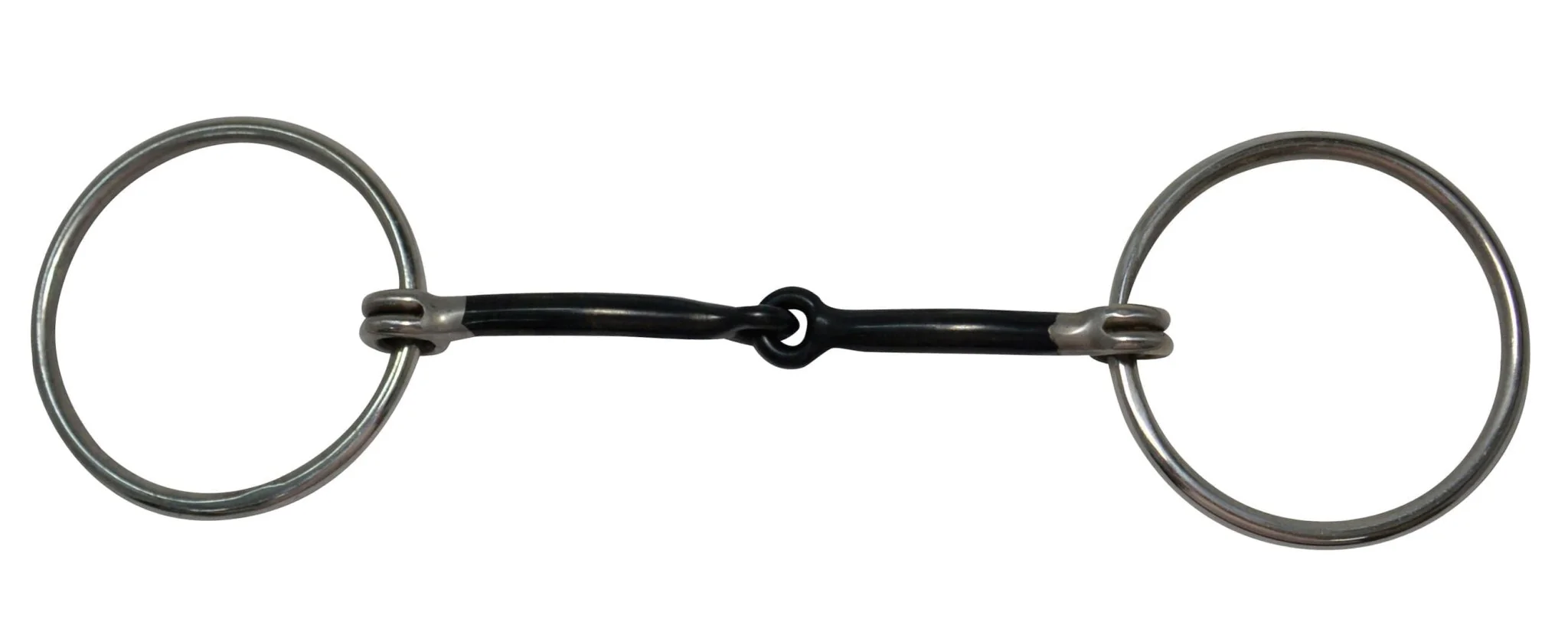 Diamond R Sweet Iron Snaffle Bit