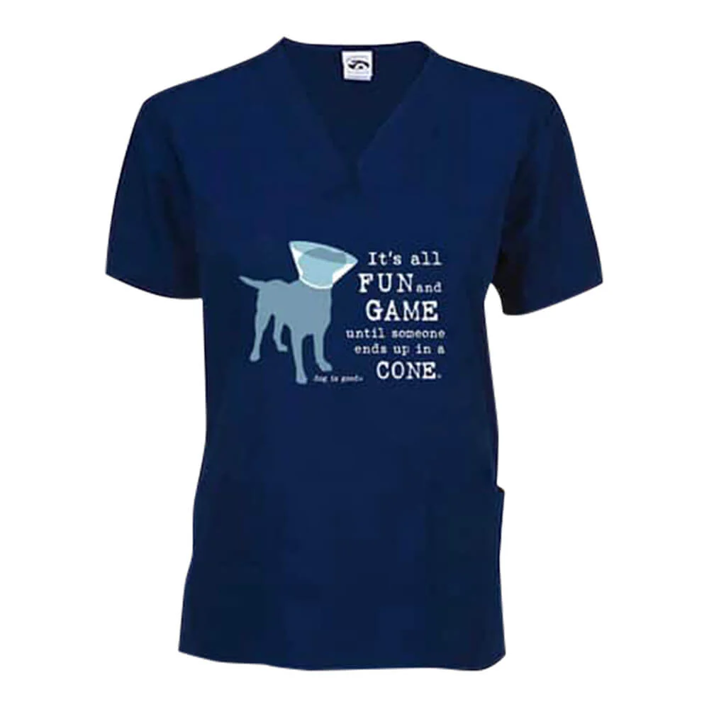 Dog is Good Scrub Tops - Image 2