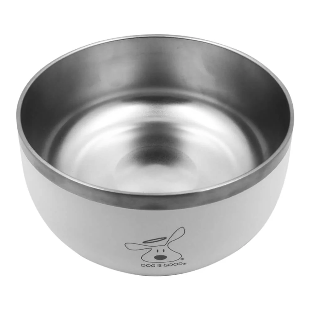 Dog is Good Stainless Steel Dog Bowl - Image 1