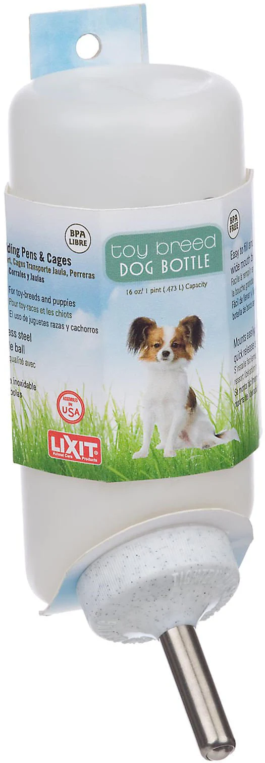 Lixit Plastic Wide Mouth Water Bottle for Dogs - Image 2