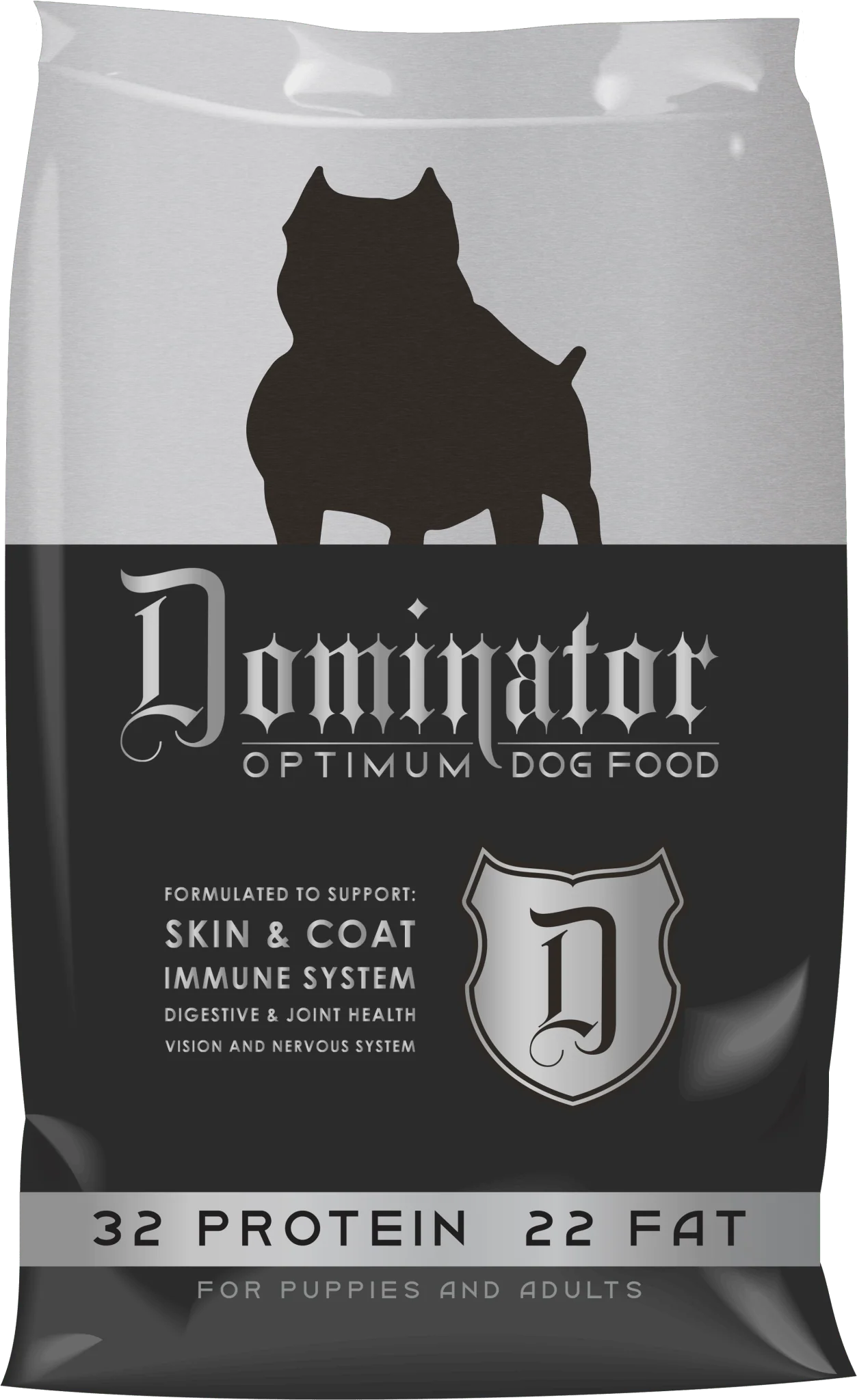 Dominator Optimum Dog Food – Skin & Coat, Digestive, Immune, & Joint Support for Puppies & Adult Dogs - Image 1