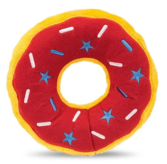 ZippyPaws Donutz Squeaky Plush Dog Toy - Image 2