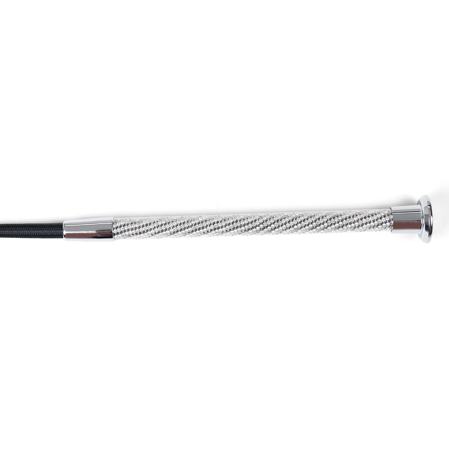 Dublin Crystal Handle Crop II, 25.5", Black - Image 3
