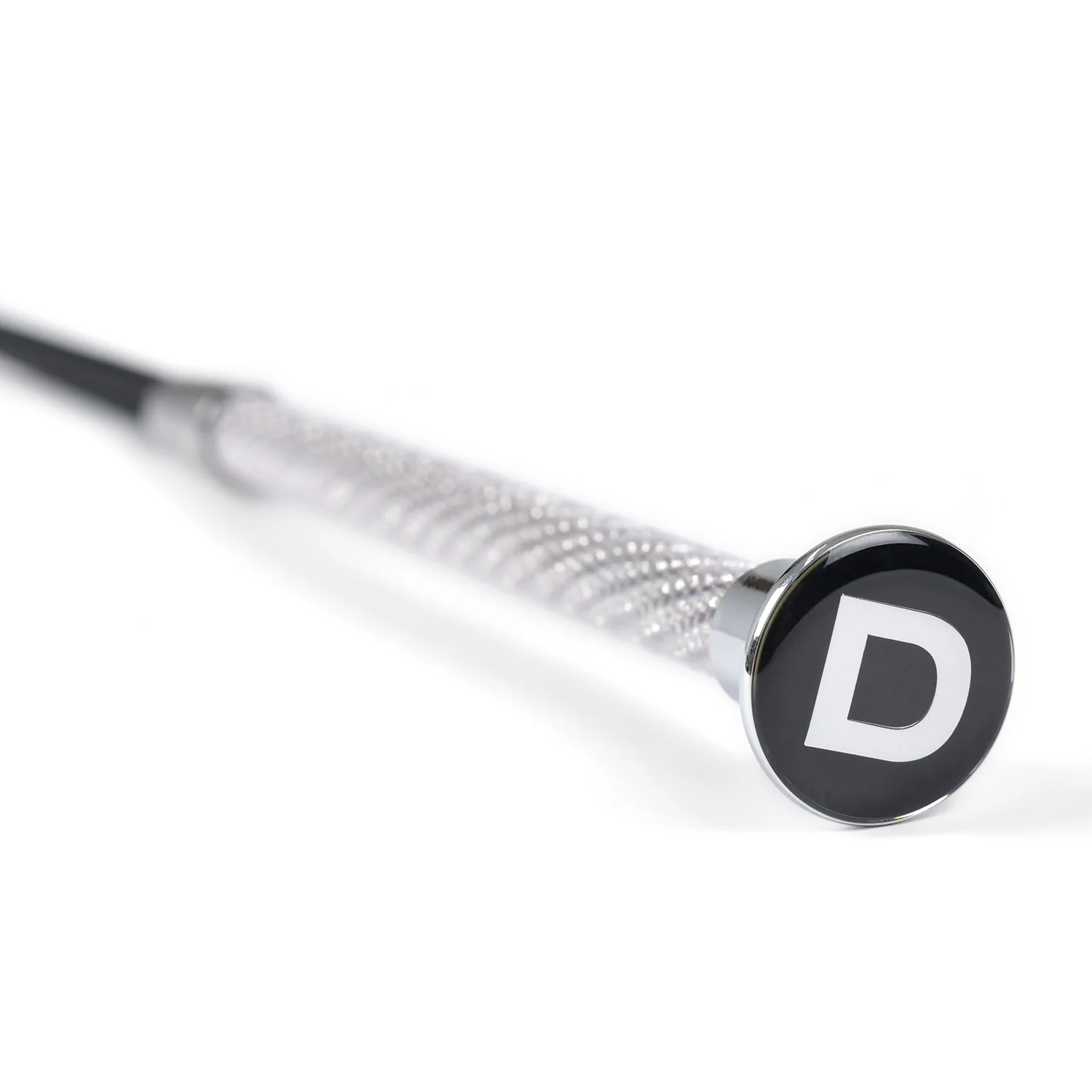 Dublin Crystal Handle Dressage Whip II, Black - Image 3