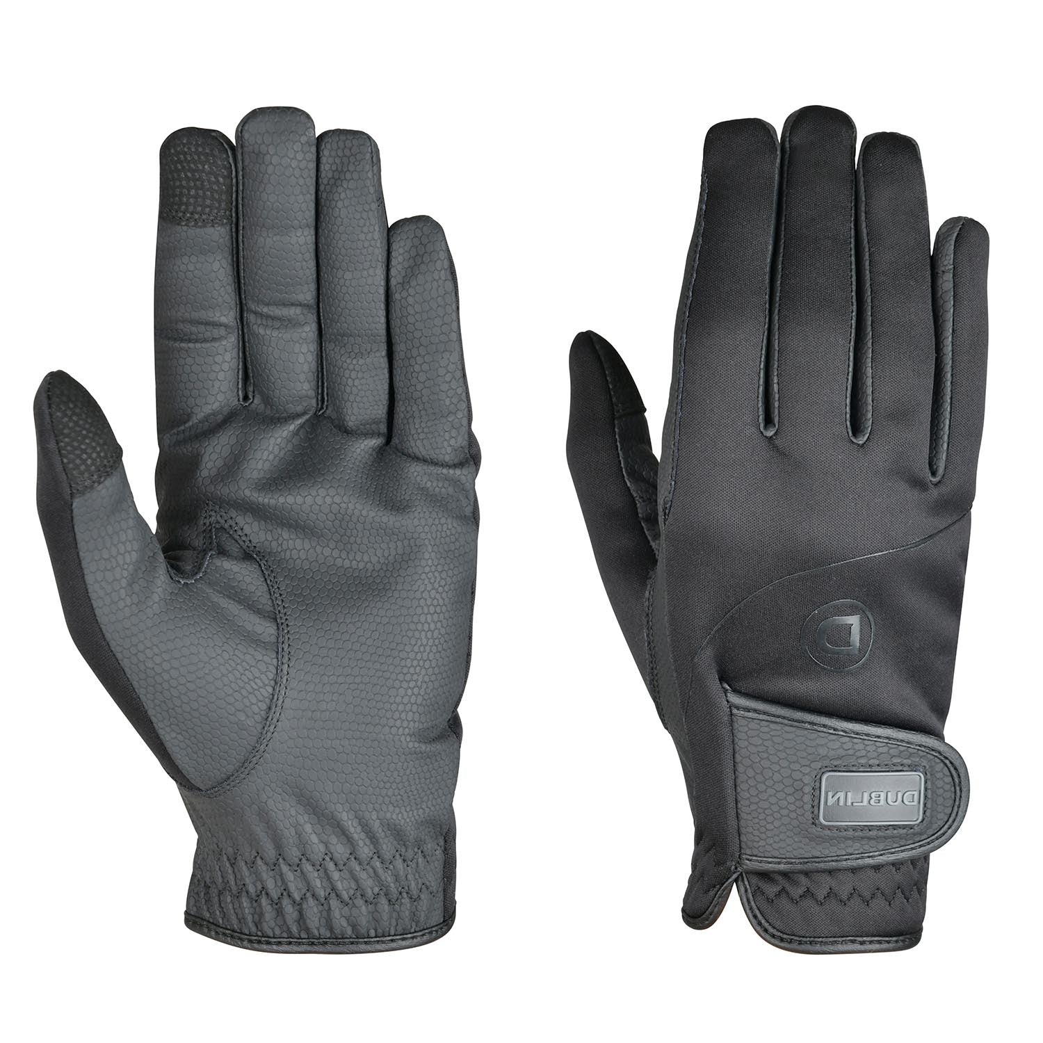 Dublin Everyday Softback Equestrian Riding Gloves - Image 1