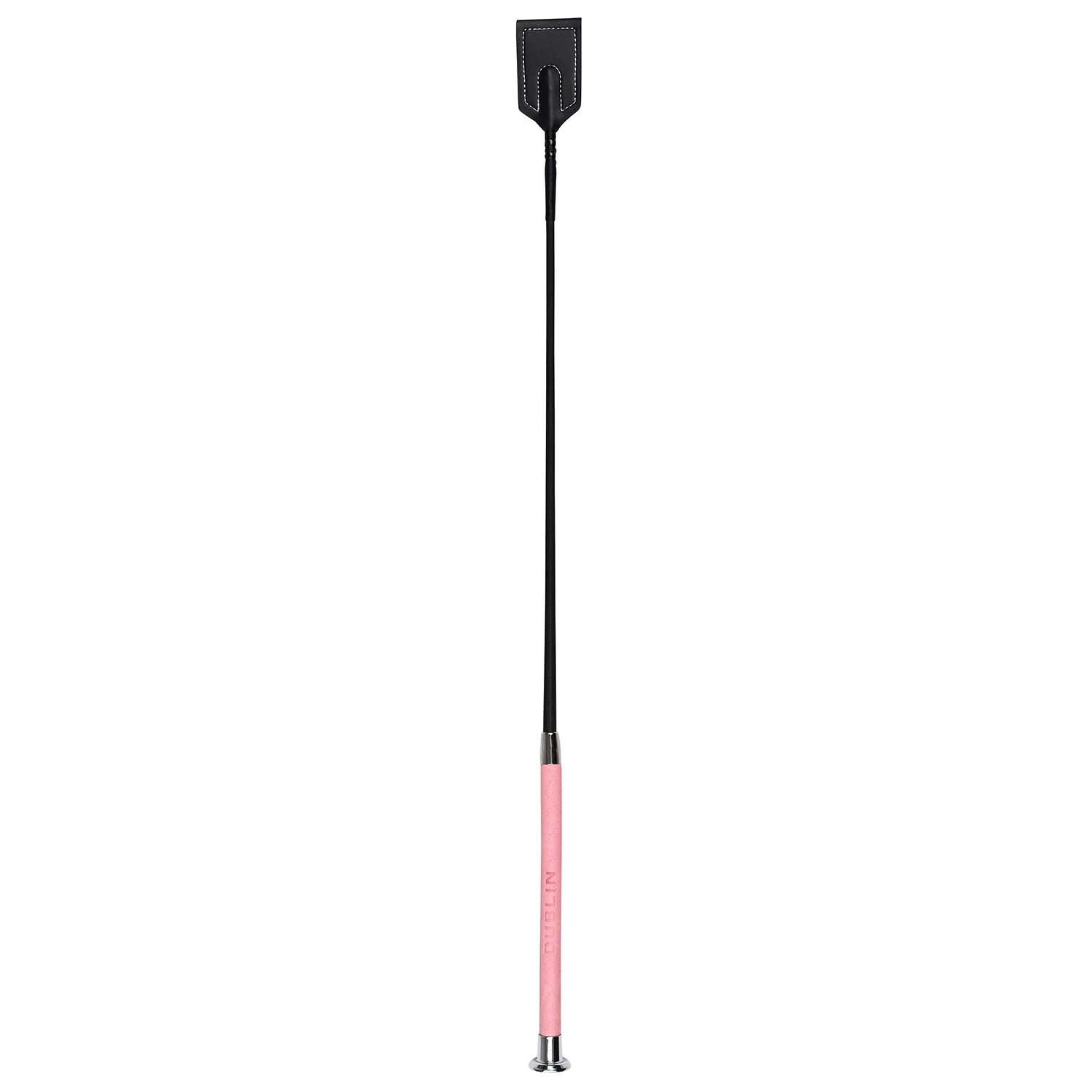 Dublin Fancy Stitch Leather English Riding Crop - Image 3