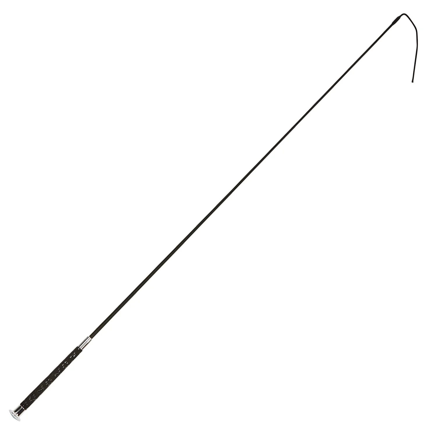 Dublin Silicon Grip Dressage Whip, 48", Black - Image 1