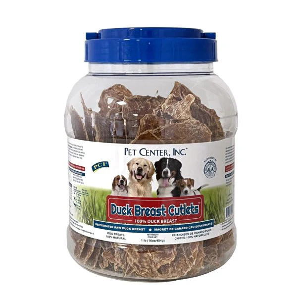 Duck Breast Cutlet Dehydrated Jerky Dog Treats