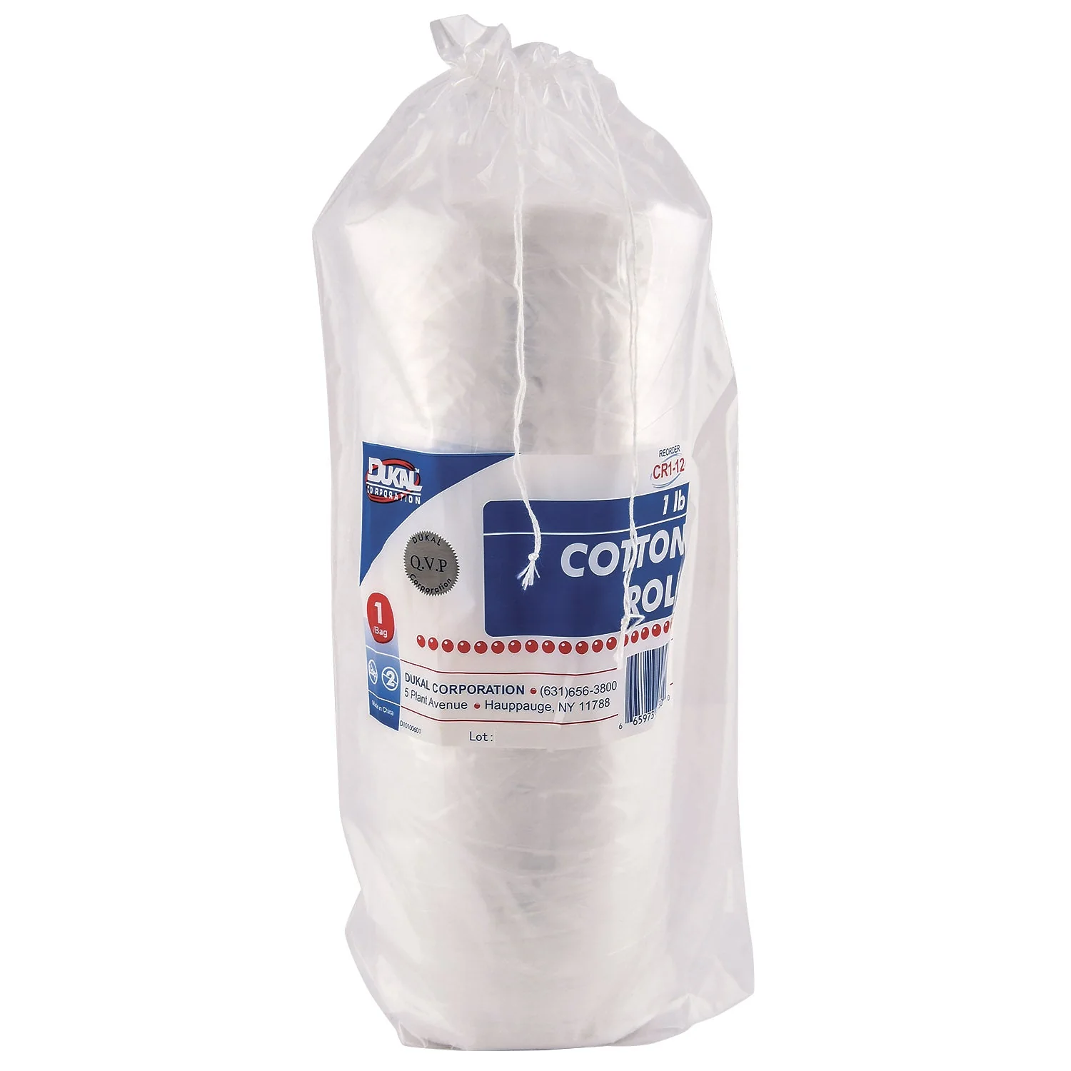 Dukal Sterile Cotton Roll, 1 lb, 12"W - Image 2
