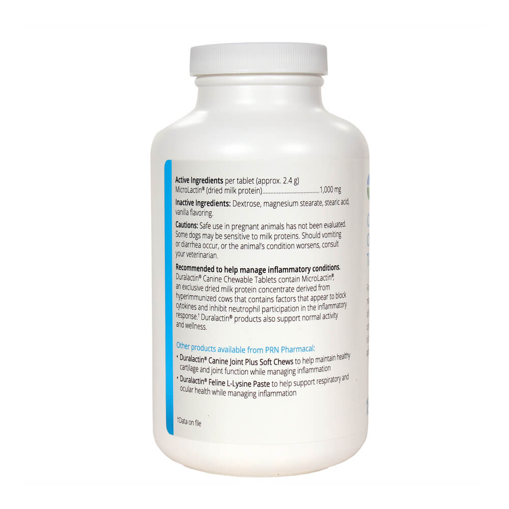 Duralactin Canine Chewable Tablets, 180 ct - Image 3