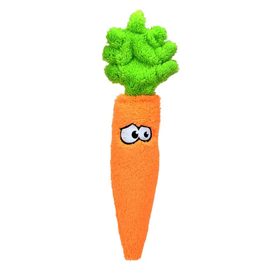 Duraplush Carrot Dog Toy - Image 1