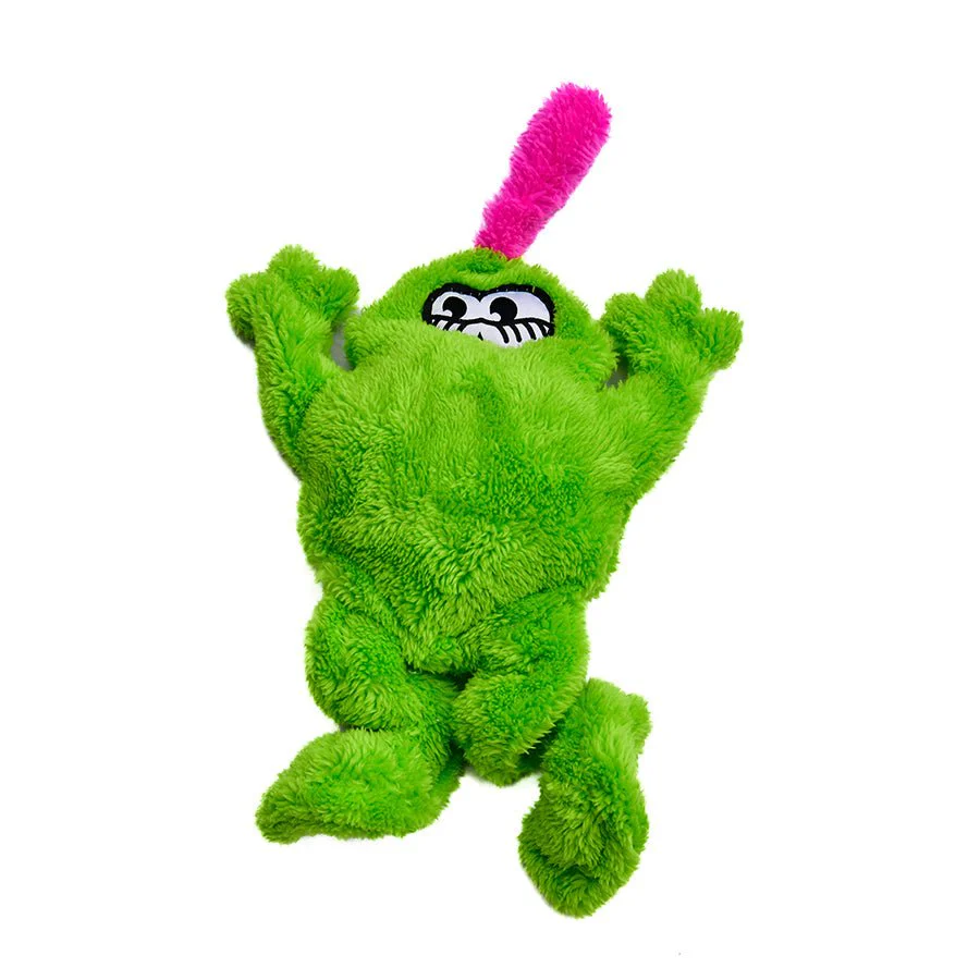 Duraplush Frog Dog Toy, Medium - Image 1