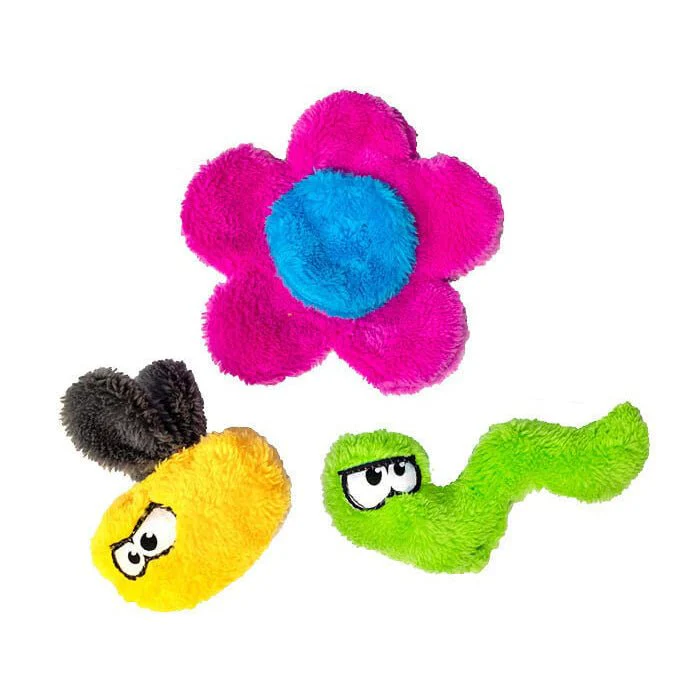 Duraplush Puppy Multi-Pack Dog Toys, Assorted Colors - Image 3