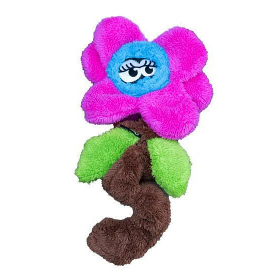 DuraPlush Springy Flowers Dog Toy, Assorted, Large - Image 2